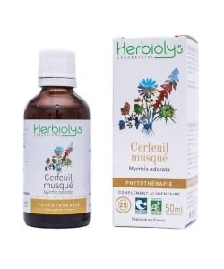 Herbiolys PHYTO Cerfeuil musqué 50mL BIO - Myrrhis odorata BIO, 50 ml